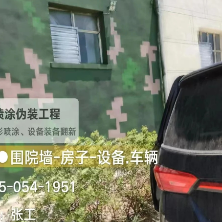 鹤壁数码迷彩漆施工